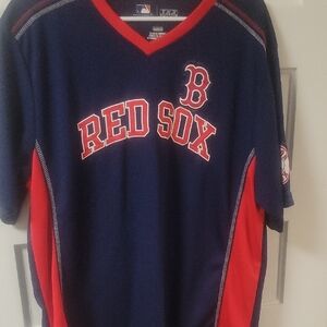 MLB Boston Red Sox Navy & Red Team Jersey
